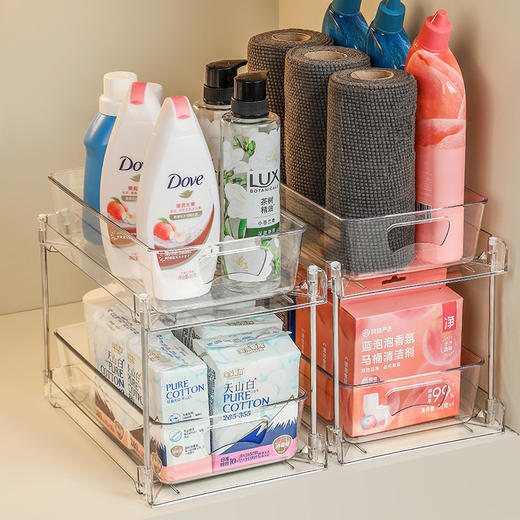 Nopincree多功能透明置物|可拆卸抽拉式，拿取方便不占地方 商品图2