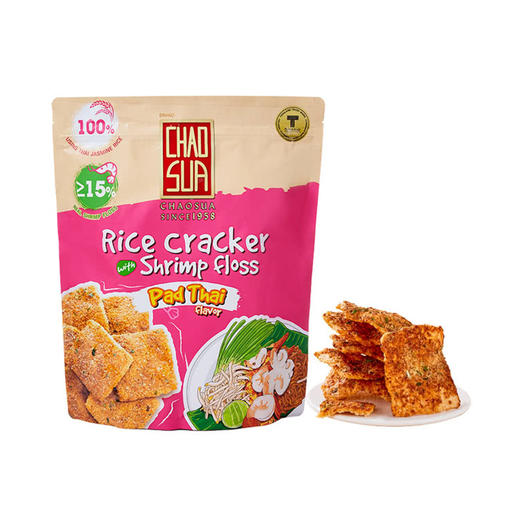 MM 山姆 WHOLESOME泰国进口 泰式虾松米饼 280g 商品图0