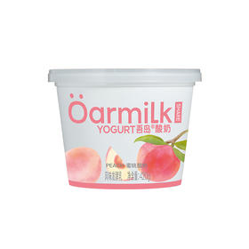 吾岛蜜桃风味发酵乳420g，保质期28天