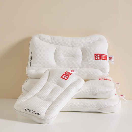 【品牌直发】加倍生活 新款A类LAINSTON分段睡眠枕 超细羽丝填充枕头 宝宝枕 柔软亲肤枕芯  双面舒适 加倍柔软 可水洗 商品图4