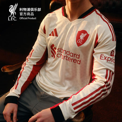 【官网同款】利物浦俱乐部 | 25-26赛季客场球衣长袖-球员版 商品图2