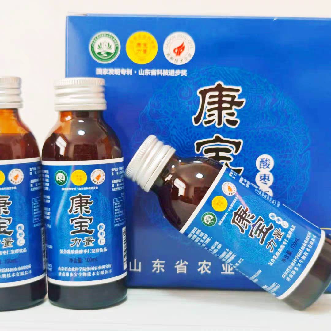 康宝力量复合乳酸菌酸枣仁发酵饮品100ml*6
瓶／盒