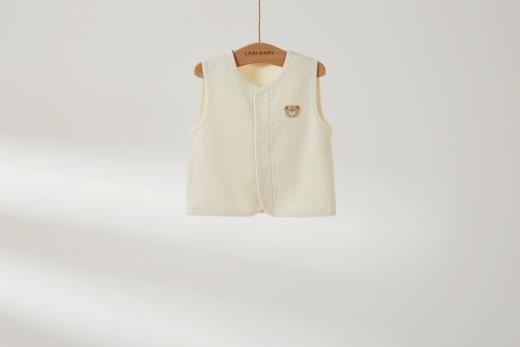 拉比内衣-3绵绵内衣马夹i5杏色LYEA102003 商品图1