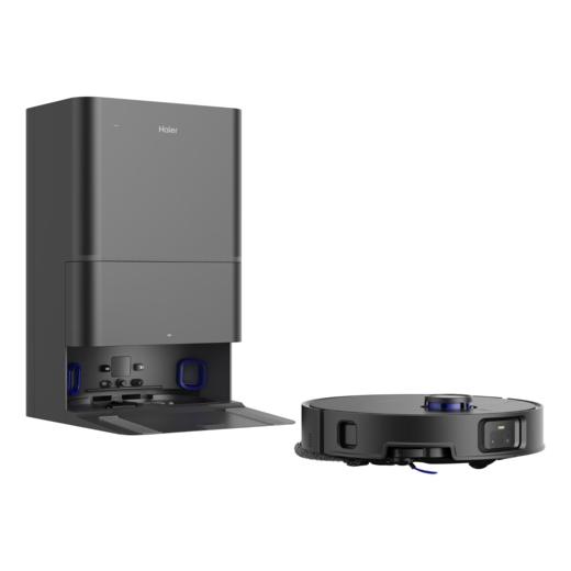 海尔V系列顶配版扫地机器人 LDS激光导航0缠毛滚刷 热风烘干加压搓洗 除菌智能家用全自动扫吸拖一体机 【重磅新款20000Pa大吸力】V5S 商品图0