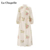 会员福利【重工刺绣！宫廷风】拉夏贝尔/La Chapelle立领刺绣新中式长袖连衣裙2025年新款 商品缩略图1