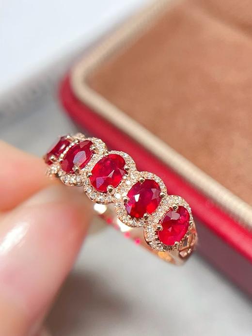 1.25克拉红宝石戒指 商品图2