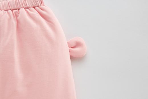 拉比童衣-3花园束口裤i5玫瑰红LYCB101404 商品图2