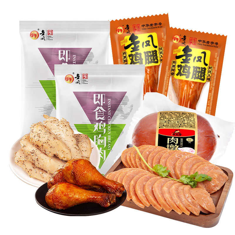 金凤/洛杉奇 零食大礼包640克/组