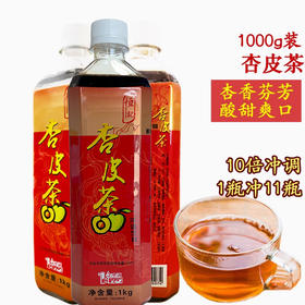 恒记杏皮茶1kg10倍冲调 甘肃敦煌特产杏皮水浓缩汁冲饮家用商用原料