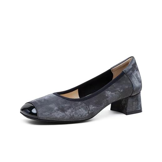 汤普TOPGLORIA女鞋法式粗跟单鞋403230S 商品图3