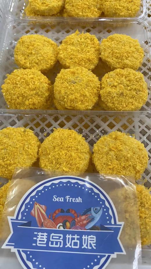 xm【100%手工制作0添加】墨鱼虾仁饼，外酥里嫩，真材实料看得见，墨鱼和虾仁的比例刚刚好，给娃当早餐、给老人当零嘴，给全家当快手菜，健康与美味一次满足 商品图4