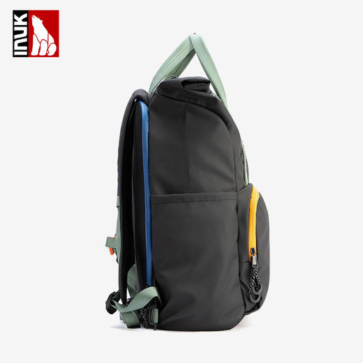 INUK小众新款休闲户外大容量通勤手提双肩包户外防水背包 商品图7