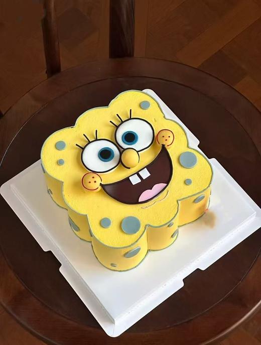 多款式~海绵宝宝派大星手绘卡通蛋糕-低糖处理无添加 商品图11