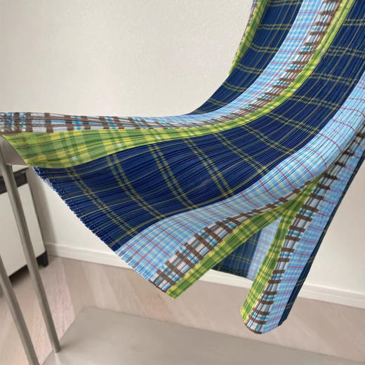 三宅风！森系穿搭中古系列半身裙松紧腰褶皱夏季新款中长裙！ 商品图3