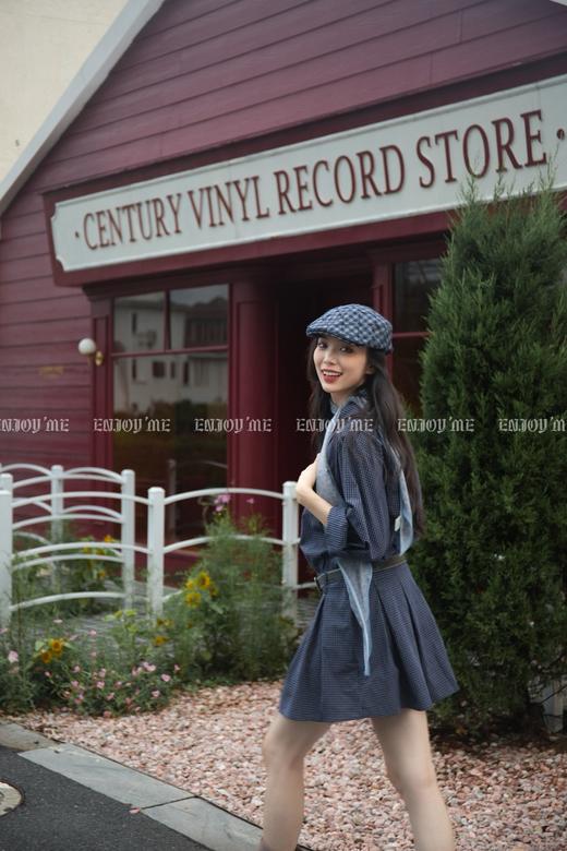 【门店同款】ENJOY秋季“光阴序语”衬衫连衣裙配腰带 164543722 商品图4