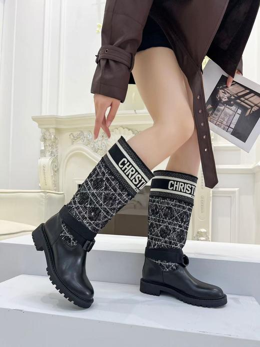 迪奥 2025ss最高版本 Dior 秋冬靴复古工装靴（DBG） 商品图2