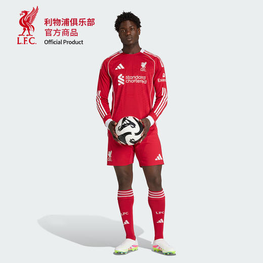 【官网同款】利物浦俱乐部 | 25-26赛季主场长袖球衣-球员版 商品图1