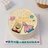 多款式~海绵宝宝派大星手绘卡通蛋糕-低糖处理无添加 商品缩略图0