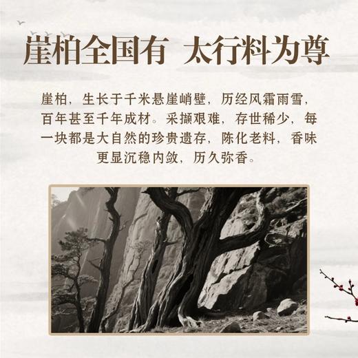 崖柏线香 天然木质香料 书房熏香 睡得安稳 商品图1