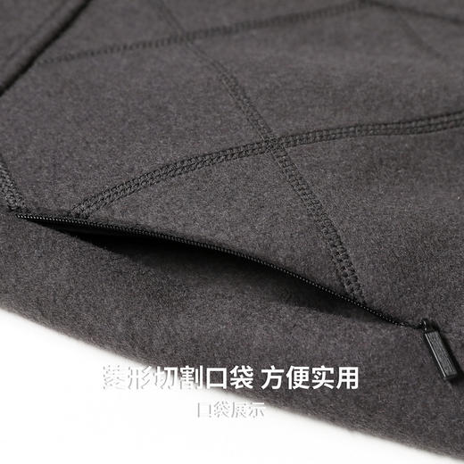 【含绵羊毛】保暖毛呢夹克2025秋新款针织棒球领休闲外套男 商品图8