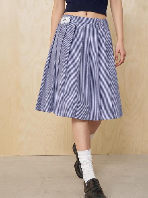 MoodLikeMe/MQZ2502/格纹百褶裙 商品图4