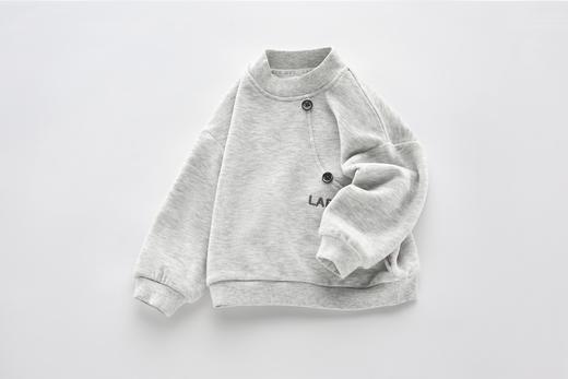 拉比童衣-3自然半高领衣i5花灰LYDC100305 商品图4