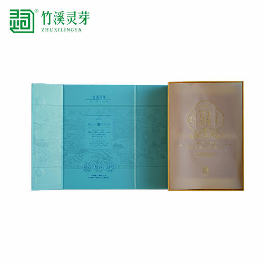 2025新茶 一级绿茶一芽一叶 竹溪灵芽·毛峰 180g(4g*45) 商品图1