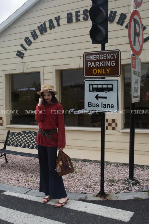 【门店同款】ENJOY秋季“光阴序语”慵懒镂空针织 164247641 商品图6