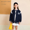 马克珍妮男女童复古学院棒球服外套儿童夹克2025年秋装新款551551 商品缩略图0
