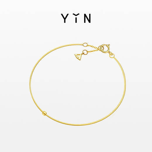 「易」Essentials系列-一丝金线蛇骨手链 商品图0