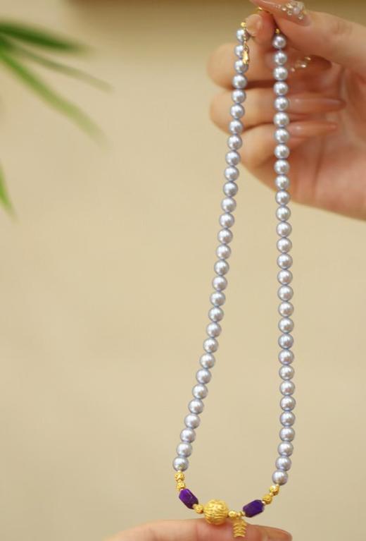 6-6.5mm真多麻项链 商品图2