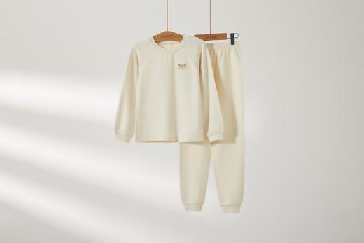 拉比内衣-3绵绵内衣圆领服套装i5杏色LYEA100413 商品图1