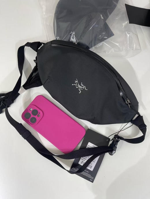 原单正品 Arcteryx始祖鸟3L 多功能拉链开合单肩/斜挎/腰包/户外包，男女同款，尺寸：16.9*34.3*14.9 商品图1