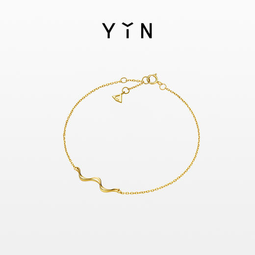 「漪」系列水光涟漪手链 PADI海洋潜水款18K真金 商品图0