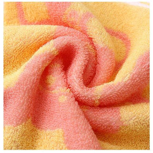 卡通小毛巾 儿童小方巾 挂布纯棉口水巾 全棉幼儿园擦手巾柔软可挂式小毛巾 25*25 随机颜色1条 商品图2