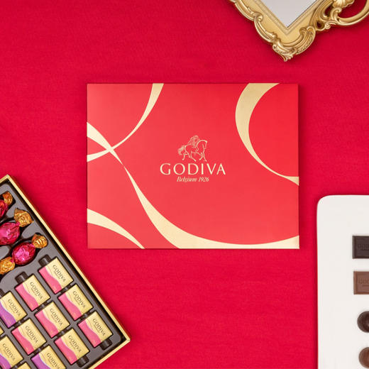 歌帝梵(GODIVA)巧克力精选礼盒24颗装(升级新款)185g+礼袋 商品图2