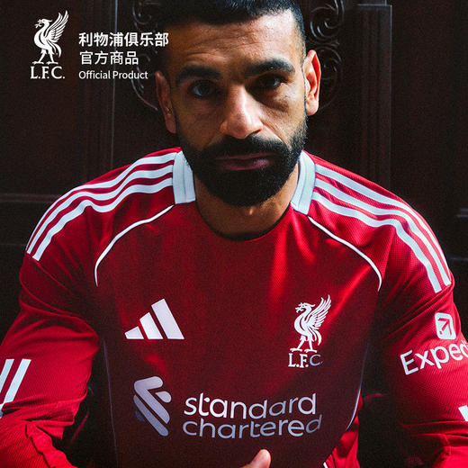 【官网同款】利物浦俱乐部 | 25-26赛季主场长袖球衣-球员版 商品图0