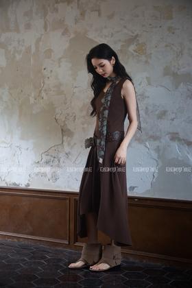 【门店同款】ENJOY秋季““光阴序语““下摆不规则连衣裙“ 164551781