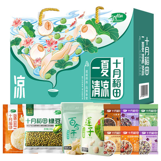 十月稻田 一夏清凉 礼盒1550g-XL 商品图0