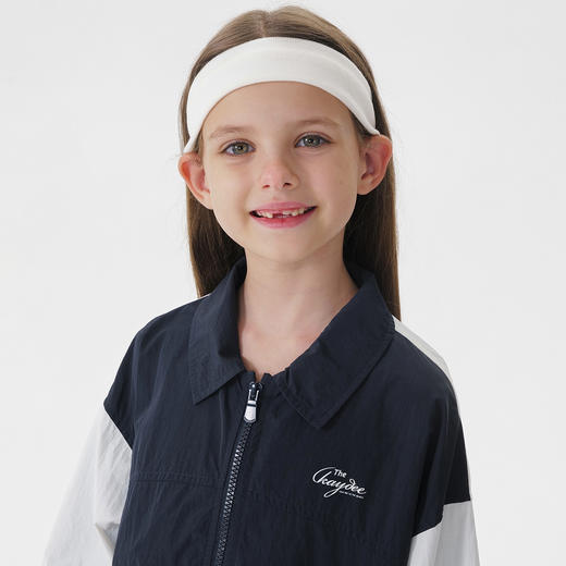 马克珍妮男女童美式校园时尚拼色外套儿童运动夹克秋装新款551558 商品图4