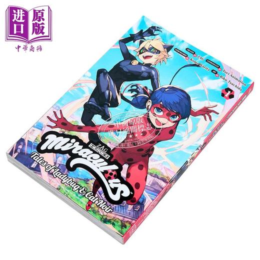 【中商原版】奇迹少女漫画书 英文原版 瓢虫雷迪漫画书 绽放瓢虫少女漫画书1 Miraculous Tales of Ladybug and Cat Noir Manga 1 瓢虫雷迪周边 商品图1