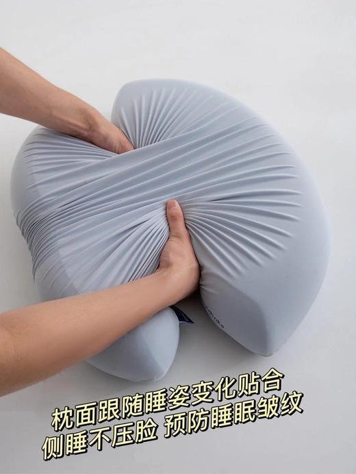 59抢某朵同产线超柔慢回弹深睡记忆枕托住脑袋不悬空仰睡头部自然下陷稳稳支撑颈椎侧睡不压脸耳睡一晚就忘不掉的枕头基地直邮 商品图9