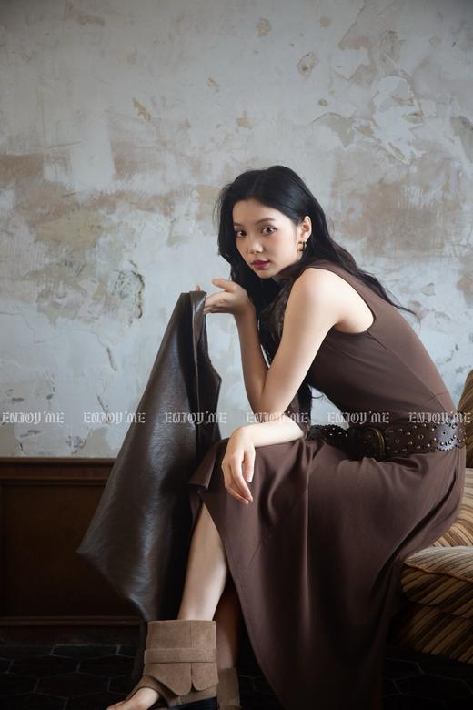 【门店同款】ENJOY秋季““光阴序语““下摆不规则连衣裙“ 164551781 商品图1