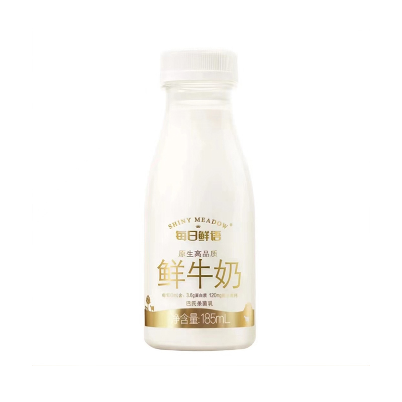 每日鲜语鲜牛奶185ml，保质期15天