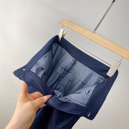 仿牛仔天丝裤！2025夏季薄款宽松香蕉裤女新款休闲女镰刀牛仔裤女款！ 商品图3