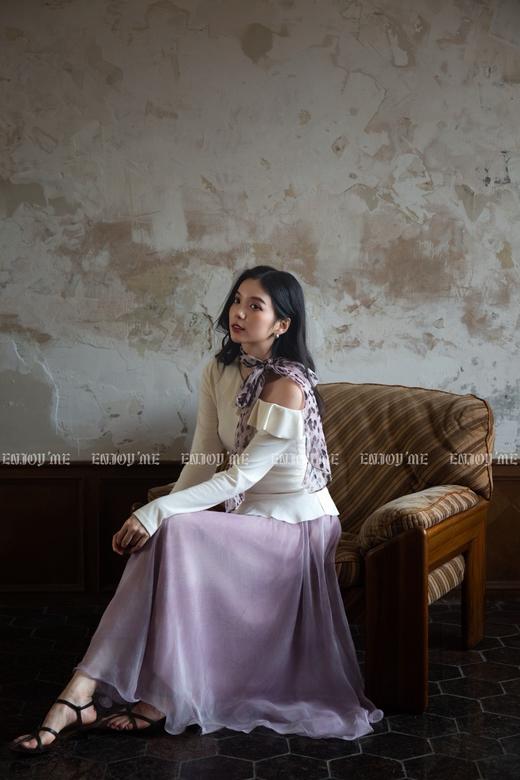 【门店同款】ENJOY秋季“光阴序语”氛围特调纱半裙 164247595 商品图11