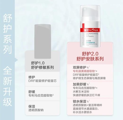 薇诺娜舒护安肤精华霜50g润肤霜面霜 商品图1