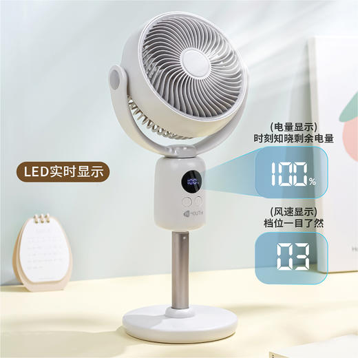 艾青春 智能升降风扇 JAF18（带遥控） 商品图1