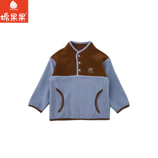 棉果果秋季新品男童星辰蓝色双面绒夹克M312180425457 商品图2