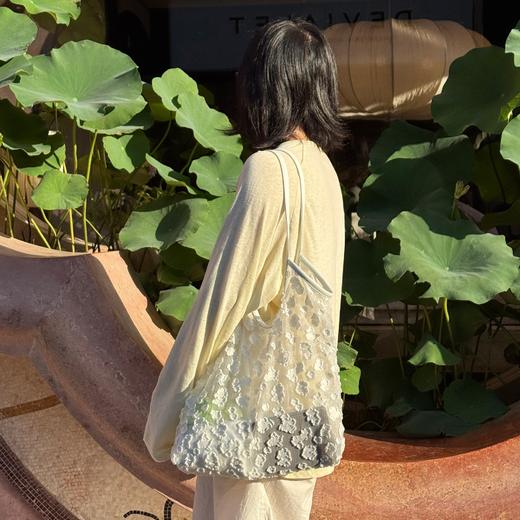 Maison Promenade	MP白色花花蕾丝云朵包 商品图2